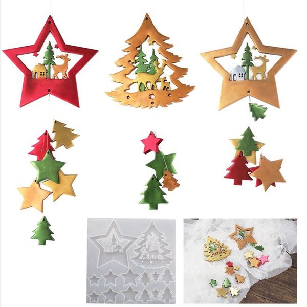 craft tools christmas tree wind chime making silicone mold diy handmade decor star elk deer pendant ornament epoxy resin molds
craft tools christmas tree wind chime making silicone mold diy handmade decor star elk deer pendant ornament epoxy resin molds
