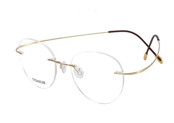 ultralight rimless pure titanium myopia round eyeglasses frame brand design clear lens goggle gold silver optical eyewear fashion sun, Black
ultralight rimless pure titanium myopia round eyeglasses frame brand design clear lens goggle gold silver optical eyewear fashion sun, Black