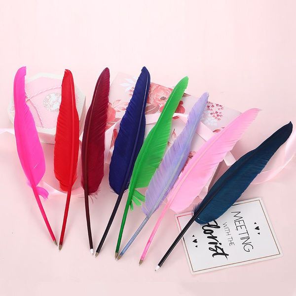 pcs/lot creative feather ballpoint pen ball pens stationery promotion gift office school writing supplies, Blue;orange
pcs/lot creative feather ballpoint pen ball pens stationery promotion gift office school writing supplies, Blue;orange