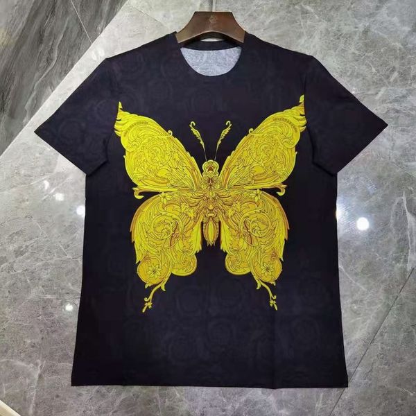 men's t-shirts required heavy industry chic hip hop flowers high-end men's shirt gold butterfly design summer short sleeves 100% c, White;black
men's t-shirts required heavy industry chic hip hop flowers high-end men's shirt gold butterfly design summer short sleeves 100% c, White;black