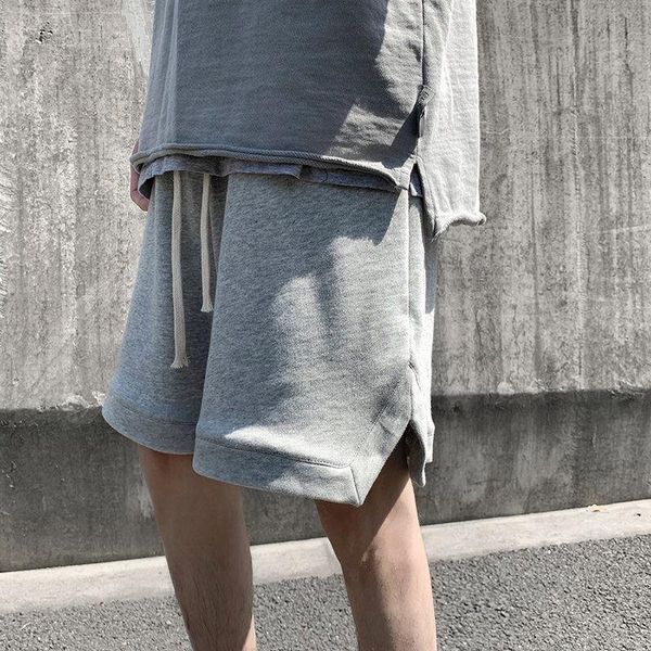 men's shorts summer fashion men sports korean style streetwear male casual elastic waist clothing solid color sweat, White;black
men's shorts summer fashion men sports korean style streetwear male casual elastic waist clothing solid color sweat, White;black