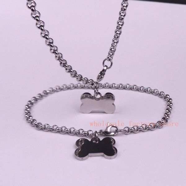 earrings & necklace women stainless steel dog bone tag rolo chain link and bracelet set, Silver
earrings & necklace women stainless steel dog bone tag rolo chain link and bracelet set, Silver