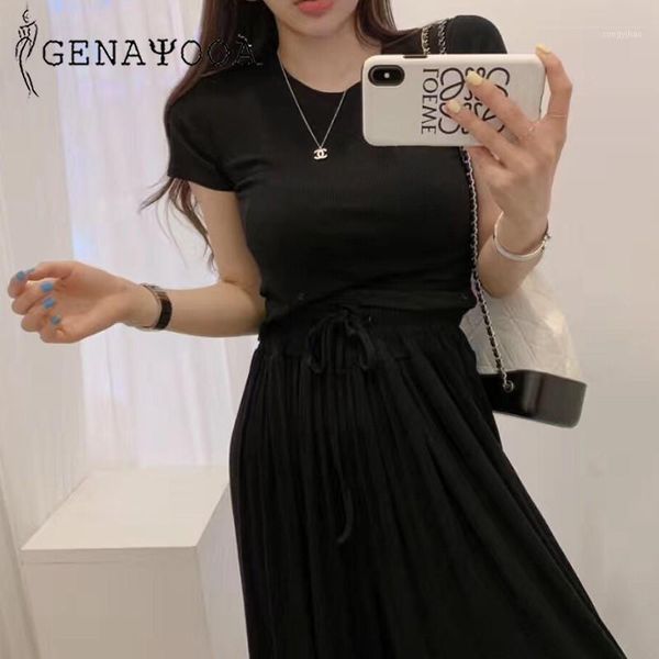 genayooa two piece set and pants tracksuit black women summer wide leg high waist women's tracksuits, Gray
genayooa two piece set and pants tracksuit black women summer wide leg high waist women's tracksuits, Gray