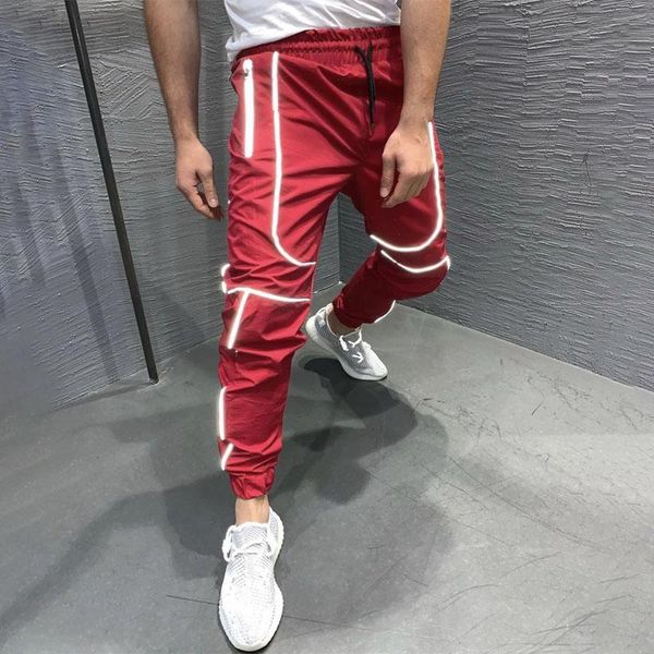 men's pants streetwear 2021 clothing casual jogger reflective fashion trousers brand fitness, Black
men's pants streetwear 2021 clothing casual jogger reflective fashion trousers brand fitness, Black