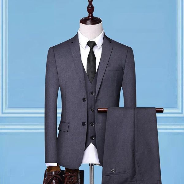 men's suits & blazers suit 2021 autumn and winter trend business three piece bridegroom man wedding dress, White;black
men's suits & blazers suit 2021 autumn and winter trend business three piece bridegroom man wedding dress, White;black