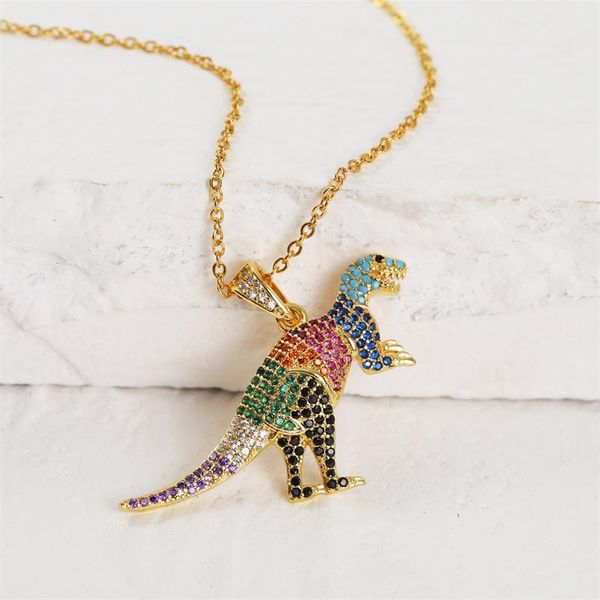 pendant necklaces trendy copper metal multicolor cubic zirconia animal dinosaur pendants for women gold stainless steel chain necklace, Silver
pendant necklaces trendy copper metal multicolor cubic zirconia animal dinosaur pendants for women gold stainless steel chain necklace, Silver