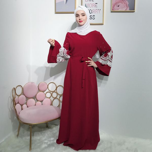 eid abaya dubai muslim hijab dress kaftan caftan islam clothing turkish dresses abayas for women robe musulman de mode femme, Red
eid abaya dubai muslim hijab dress kaftan caftan islam clothing turkish dresses abayas for women robe musulman de mode femme, Red