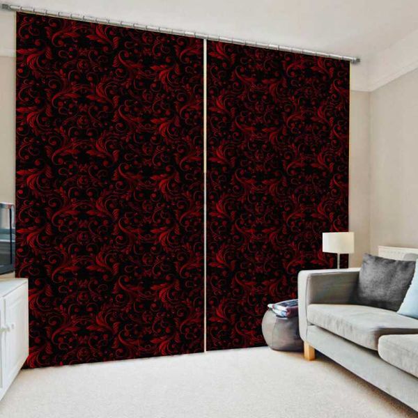 curtain & drapes 3d curtains european style luxury for living room bedroom kitchen cortinas red pattern blackout decor
curtain & drapes 3d curtains european style luxury for living room bedroom kitchen cortinas red pattern blackout decor