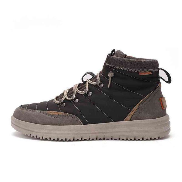 hey dude20 autumn and winter new dude medium high casual cotton shoes men's comfortable lightweight soft sole 113334301, Black
hey dude20 autumn and winter new dude medium high casual cotton shoes men's comfortable lightweight soft sole 113334301, Black