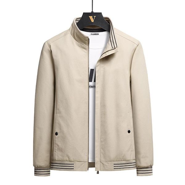 men's jackets spring 2021 jacket middle-aged business casual spring/fall dad loose standing work clothes plus size, Black;brown
men's jackets spring 2021 jacket middle-aged business casual spring/fall dad loose standing work clothes plus size, Black;brown