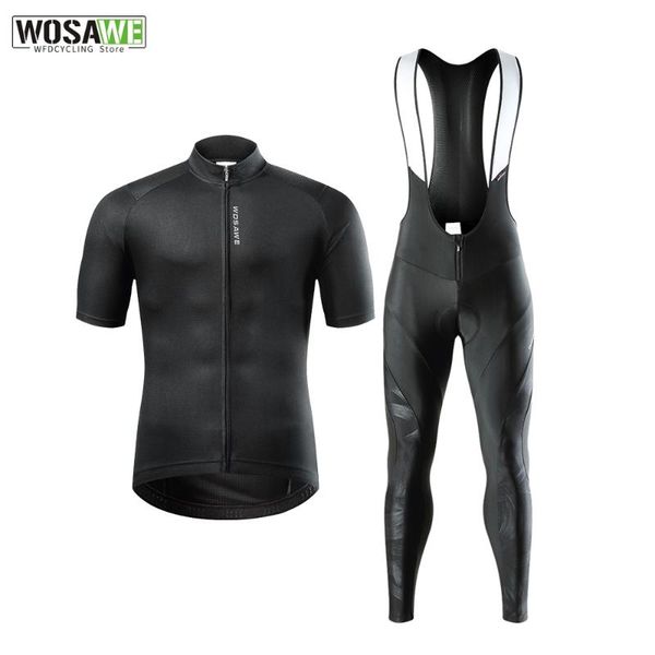 racing sets wosawe men's cycling suit kit close-fitting bike jersey skin clothing mtb bib pants short sleeve gel pad bodysuit, Black;blue
racing sets wosawe men's cycling suit kit close-fitting bike jersey skin clothing mtb bib pants short sleeve gel pad bodysuit, Black;blue