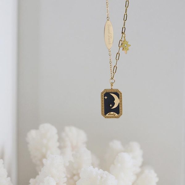 100% 316l stainless steel star moon rectangle charm necklace for women gold metal charms choker medalla collier pendant necklaces, Silver
100% 316l stainless steel star moon rectangle charm necklace for women gold metal charms choker medalla collier pendant necklaces, Silver