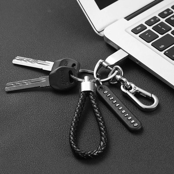 keychains car keychain anti-lost license plate number mobile phone digital braided rope high-quality metal pendant auto parts, Silver
keychains car keychain anti-lost license plate number mobile phone digital braided rope high-quality metal pendant auto parts, Silver