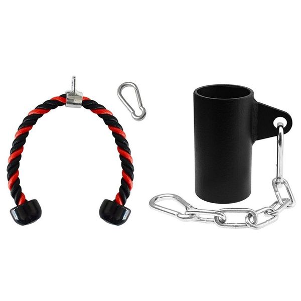 accessories heavy duty triceps pull down rope pulley cable attachment handles & t-bar row platform landmine eyelet
accessories heavy duty triceps pull down rope pulley cable attachment handles & t-bar row platform landmine eyelet