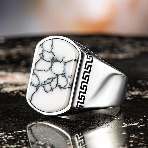 cluster rings white turquoise gemstone ring 925 sterling silver men made in turkey, Golden;silver
cluster rings white turquoise gemstone ring 925 sterling silver men made in turkey, Golden;silver