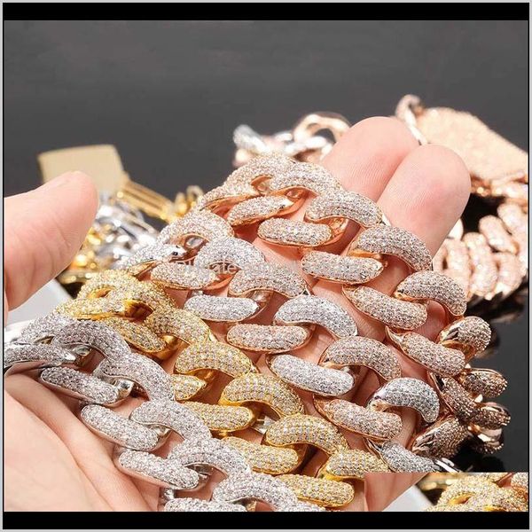 necklaces & pendants drop delivery 2021 luxury designer jewelry mens necklace cuban link hiphop iced out chains hip hop 2cm big thick bling, Silver
necklaces & pendants drop delivery 2021 luxury designer jewelry mens necklace cuban link hiphop iced out chains hip hop 2cm big thick bling, Silver