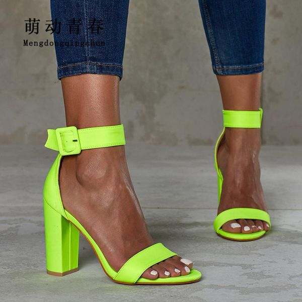 plus size 35-42 summer fluorescent green open toe chunky high heel ankle-wrap women sandals buckle strap ladies party, Black
plus size 35-42 summer fluorescent green open toe chunky high heel ankle-wrap women sandals buckle strap ladies party, Black