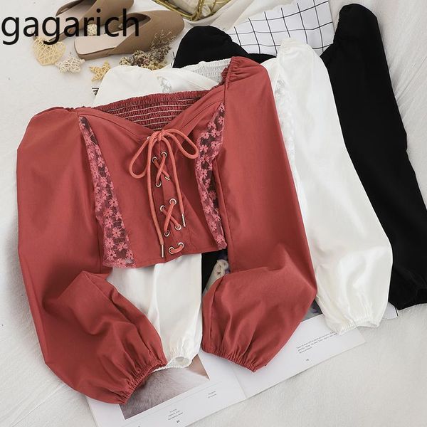 women's blouses & shirts gagarich ladies spring blouse korean sweet slash neck lantern sleeve short women slim waist drawstring pl, White
women's blouses & shirts gagarich ladies spring blouse korean sweet slash neck lantern sleeve short women slim waist drawstring pl, White