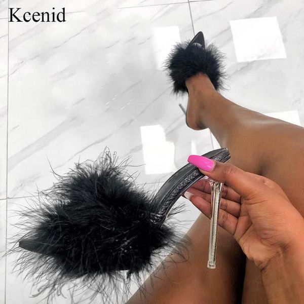 slippers kcenid pvc transparent open toe black furry women clear perspex crystal high heels shoes ladies sandals
slippers kcenid pvc transparent open toe black furry women clear perspex crystal high heels shoes ladies sandals