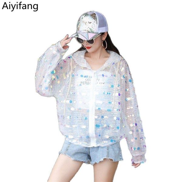 women's jackets hooded sunscreen shirt runway women lace embroidery sequins cardigan coat summer plus size long sleeve loose organza, Black;brown
women's jackets hooded sunscreen shirt runway women lace embroidery sequins cardigan coat summer plus size long sleeve loose organza, Black;brown