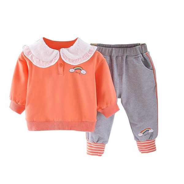 clothing sets 2pcs toddler girls autumn clothes rainbow pattern kids trasuit children baby hoodie casual thi s, White
clothing sets 2pcs toddler girls autumn clothes rainbow pattern kids trasuit children baby hoodie casual thi s, White