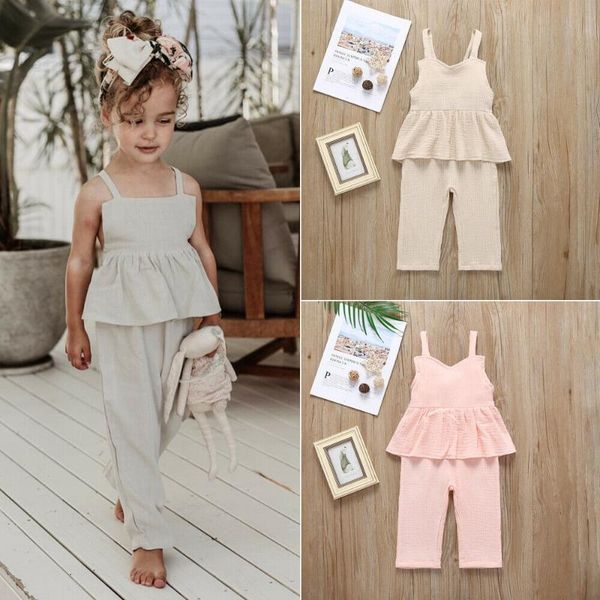 kids baby girls clothes set sleeveless backless romper t shirt overalls jumpsuit wide leg pants trousers outfits clothing sets, White
kids baby girls clothes set sleeveless backless romper t shirt overalls jumpsuit wide leg pants trousers outfits clothing sets, White
