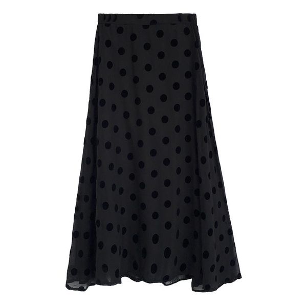 skirts 2021 korean summer polka dot women skirt large size high waist mid-length was thin chiffon a-line fashion long black
skirts 2021 korean summer polka dot women skirt large size high waist mid-length was thin chiffon a-line fashion long black