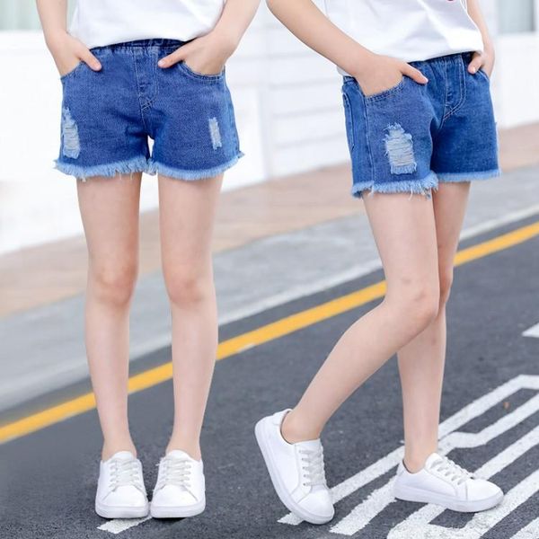 summer fashion girls short pants denim shorts hole clothing casual trousers, Black
summer fashion girls short pants denim shorts hole clothing casual trousers, Black