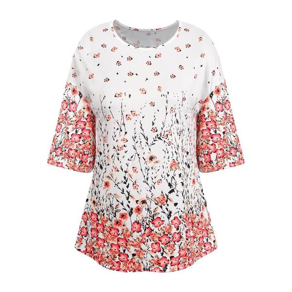 plus size t-shirt 2021 summer tee shirt women o neck half sleeve casual flower print vintage female elegant streetwear t-shirts, Black
plus size t-shirt 2021 summer tee shirt women o neck half sleeve casual flower print vintage female elegant streetwear t-shirts, Black