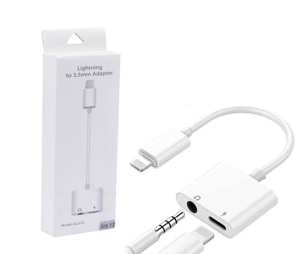 2 in 1 adapter aux charging lightning to 3.5mm cable splitter for xs max xr x 7 8 plus splitte
2 in 1 adapter aux charging lightning to 3.5mm cable splitter for xs max xr x 7 8 plus splitte