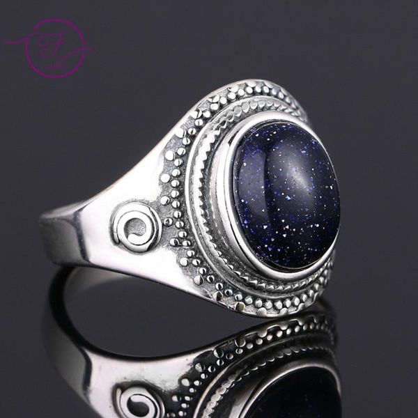 cluster rings luxury big blue sandstone vintage ring for women men 925 silver fine jewelry party anniversary wedding gift, Golden;silver
cluster rings luxury big blue sandstone vintage ring for women men 925 silver fine jewelry party anniversary wedding gift, Golden;silver