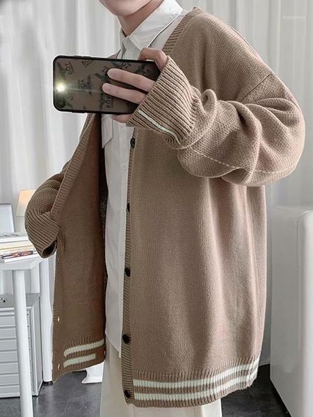 men's sweaters sweater autumn and winter large size loose cardigan shirt fat man korean fashion versatile knitted jacket, White;black
men's sweaters sweater autumn and winter large size loose cardigan shirt fat man korean fashion versatile knitted jacket, White;black