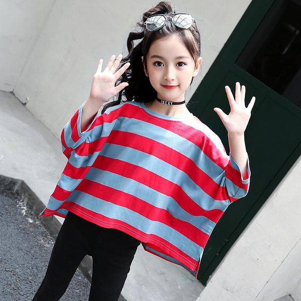 drop loosed girls t-shirts bat sleeve striped baby kids casual girl outfits clothes for 6 8 10 12 years children shirts, White;black
drop loosed girls t-shirts bat sleeve striped baby kids casual girl outfits clothes for 6 8 10 12 years children shirts, White;black