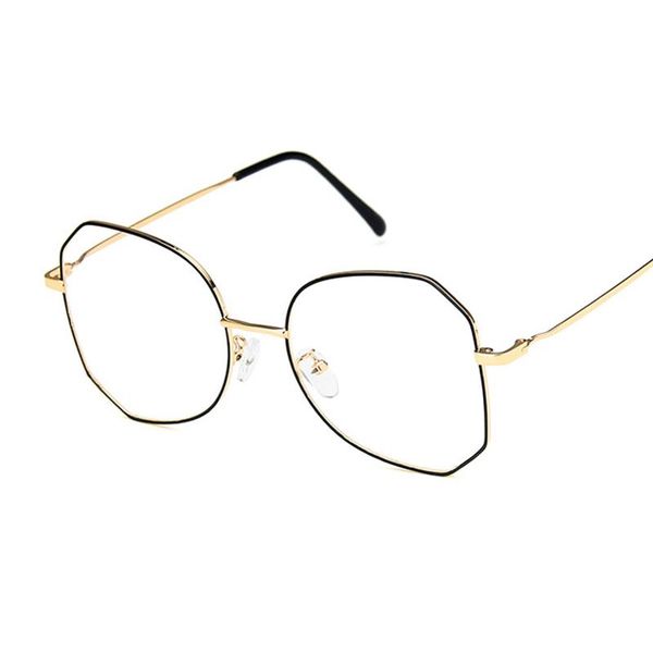 fashion sunglasses frames retro vintage irregular anti blue eye glasses for women prescription metal eyeglasses frame men computer, Black
fashion sunglasses frames retro vintage irregular anti blue eye glasses for women prescription metal eyeglasses frame men computer, Black