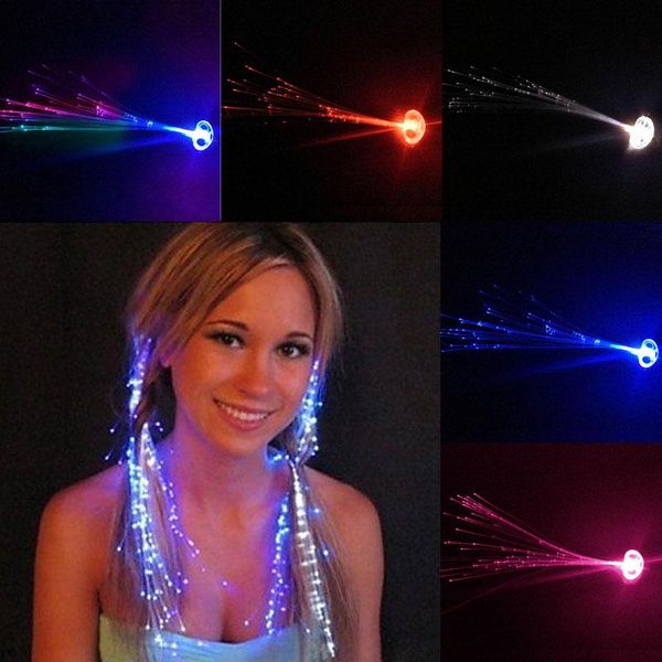 quality women led hair extensions nightclub disco ballroom colorful flash braid hairpin shine optical fiber wire party decoration
quality women led hair extensions nightclub disco ballroom colorful flash braid hairpin shine optical fiber wire party decoration