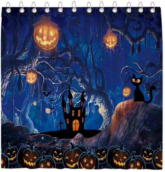 shower curtains halloween curtain set with hooks moon night spooky forest pumpkins lantern haunted house bathroom bathtubs decor washable
shower curtains halloween curtain set with hooks moon night spooky forest pumpkins lantern haunted house bathroom bathtubs decor washable