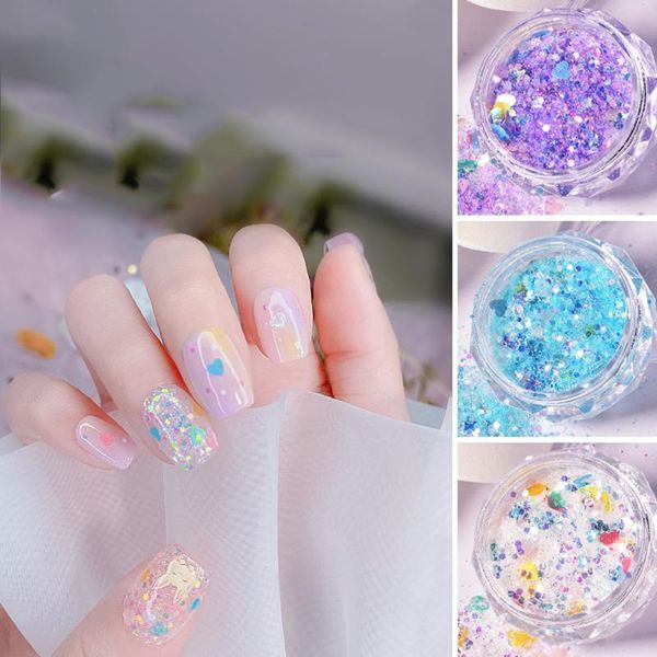 nail art decorations 1 box 3d sequins summer color shinging half sugar ice cream glitter powder polish glue decoration supplie, Silver;gold
nail art decorations 1 box 3d sequins summer color shinging half sugar ice cream glitter powder polish glue decoration supplie, Silver;gold