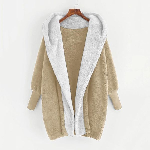 women's knits & tees fashion cardigan elegant long sleeve women casual solid color with hood clothings gilet, White
women's knits & tees fashion cardigan elegant long sleeve women casual solid color with hood clothings gilet, White