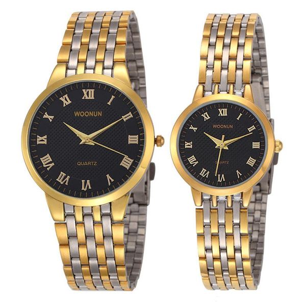 wristwatches luxury gold couple watches women men stainless steel analog quartz lovers 2021 fake, Slivery;brown
wristwatches luxury gold couple watches women men stainless steel analog quartz lovers 2021 fake, Slivery;brown