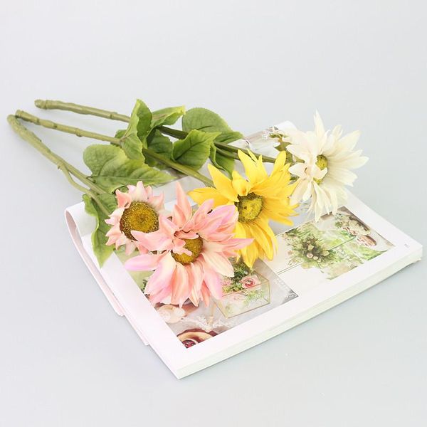 decorative flowers & wreaths 2 heads bouquet elegant artificial sunflower silk home wedding party decor flower decoration
decorative flowers & wreaths 2 heads bouquet elegant artificial sunflower silk home wedding party decor flower decoration