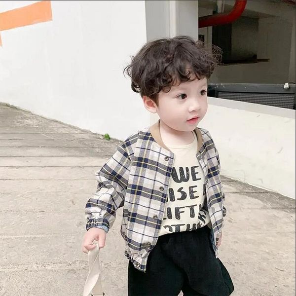 spring autumn children clothes 1-7years boys coat 2021 new round neck cartoon cotton on both sides lattice jacket for boys, Blue;gray
spring autumn children clothes 1-7years boys coat 2021 new round neck cartoon cotton on both sides lattice jacket for boys, Blue;gray