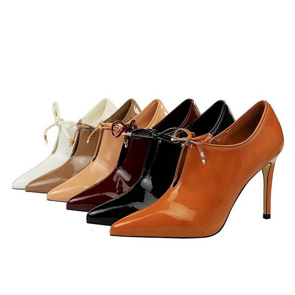dress shoes heels patent leather pointed toe pumps women super high ladies shoes 6236-1, Black 
dress shoes heels patent leather pointed toe pumps women super high ladies shoes 6236-1, Black