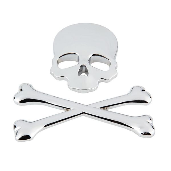 3d 3m skull metal skeleton crossbones car motorcycle sticker skull emblem badge car 
3d 3m skull metal skeleton crossbones car motorcycle sticker skull emblem badge car