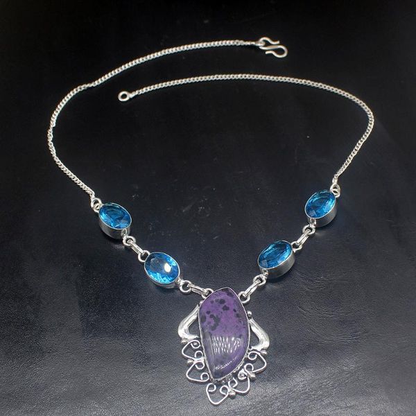 pendant necklaces hermosa jewelry dalmatianjasper shiny bluez silver color women ladies gifts necklace chain 44cm 20213400
pendant necklaces hermosa jewelry dalmatianjasper shiny bluez silver color women ladies gifts necklace chain 44cm 20213400