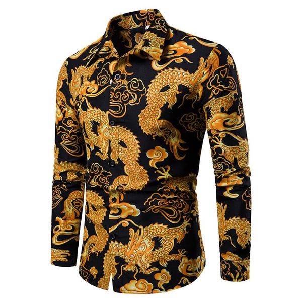 men's casual shirts chamsgend long sleeve man polyester blouse spring and summer pattern stand collar button shirt, White;black
men's casual shirts chamsgend long sleeve man polyester blouse spring and summer pattern stand collar button shirt, White;black