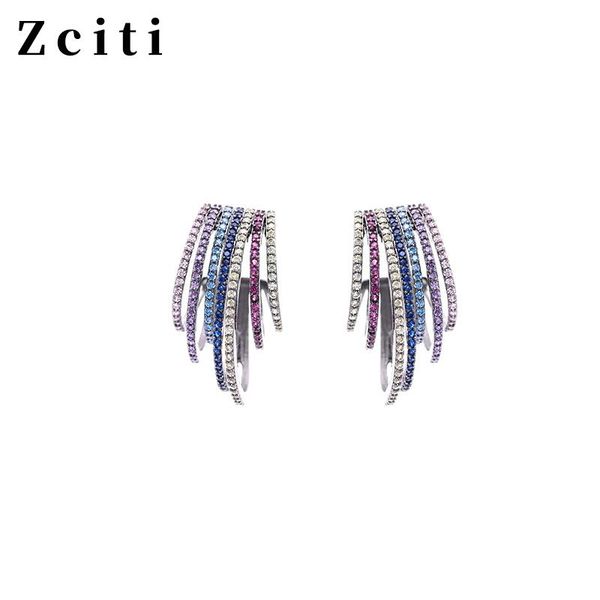 hoop & huggie geometry 925 silver pin zircon earrings for women copper hollow out iced earring cubic zirconia female bling ear jewelry, Golden;silver
hoop & huggie geometry 925 silver pin zircon earrings for women copper hollow out iced earring cubic zirconia female bling ear jewelry, Golden;silver