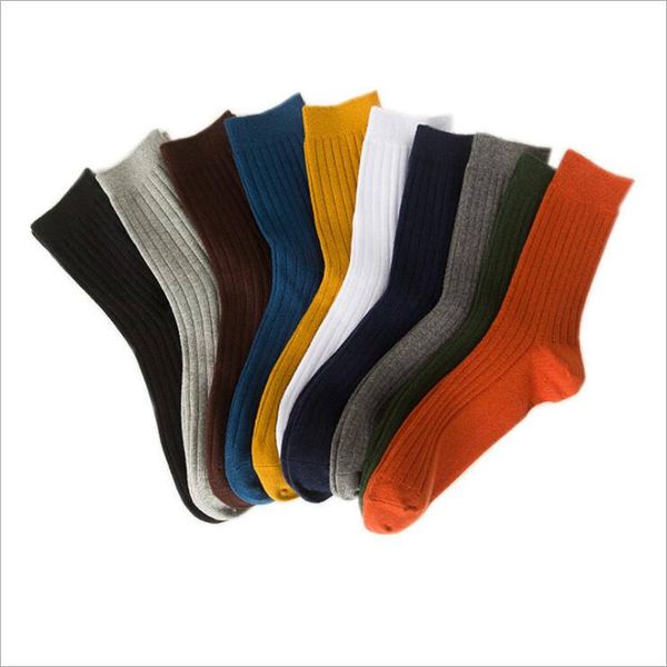 pure color double needle cylinder men's socks fnw083a fashion business sports sock sockings, Black
pure color double needle cylinder men's socks fnw083a fashion business sports sock sockings, Black