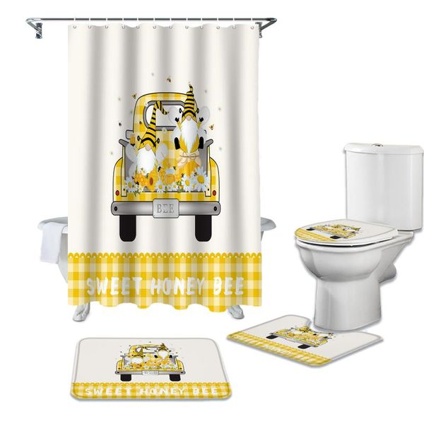 shower curtains bee dwarf truck daisy yellow plaid curtain set with rug bath mat bathroom toilet lid cover home decoration
shower curtains bee dwarf truck daisy yellow plaid curtain set with rug bath mat bathroom toilet lid cover home decoration