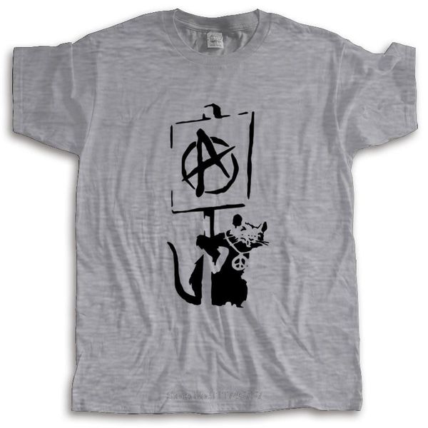 men's t-shirts summer mens tshirt banksy street art dmc rat holding sign t shirt t-shirt teenagers cool, White;black
men's t-shirts summer mens tshirt banksy street art dmc rat holding sign t shirt t-shirt teenagers cool, White;black