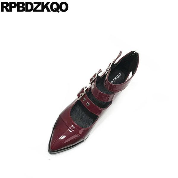 patent leather strappy metal medium heels mary janes women shoes block 2021 wine red pointed toe suede belts fashion black dress
patent leather strappy metal medium heels mary janes women shoes block 2021 wine red pointed toe suede belts fashion black dress